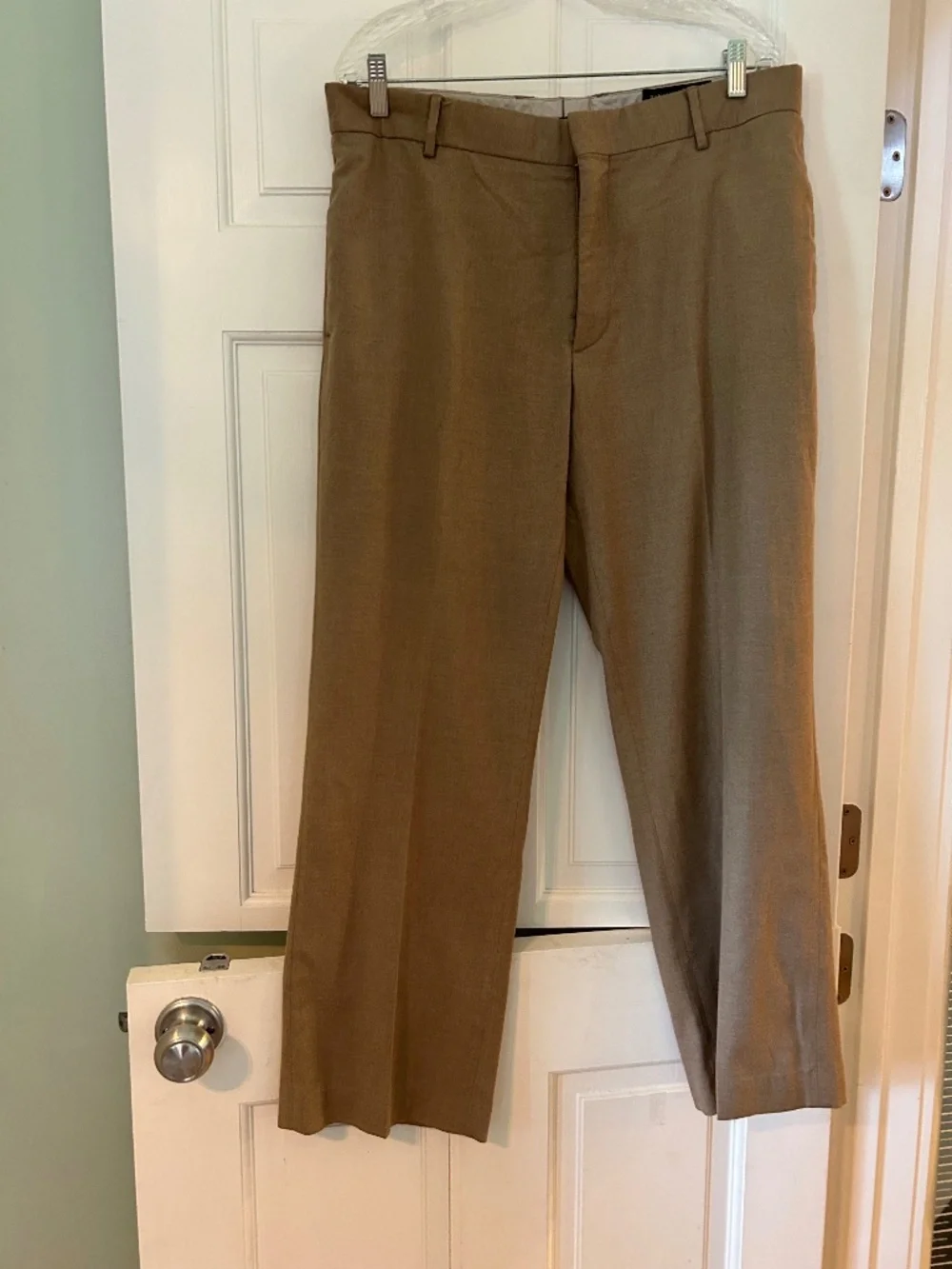 BANANA REPUBLIC DRESS PANTS MEDIUM TAN 35 X 32
